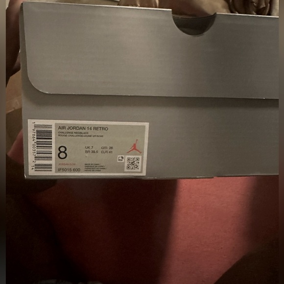 Nike Air Jordan 14 Retro Red and Black